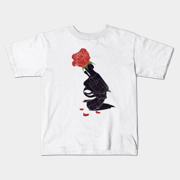 Cease Fire Kids T-Shirt by nicebleed